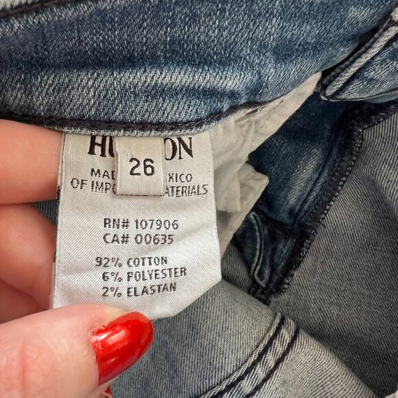 Hudson Fallon Crop Jeans in Alta Wash - Picture 6 of 7